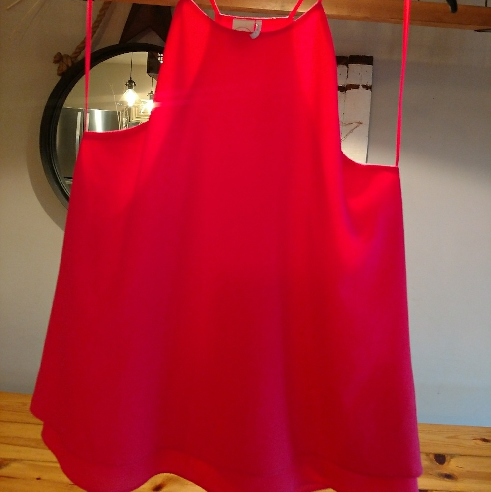 Paper Crane coral double layer tank